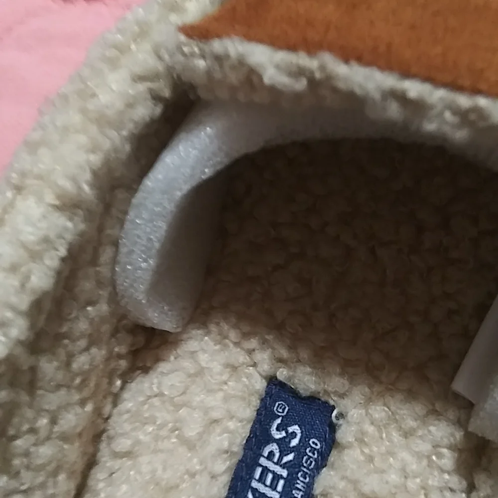 New Dockers slippers.
